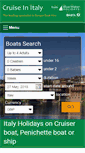 Mobile Screenshot of cruiseinitaly.com